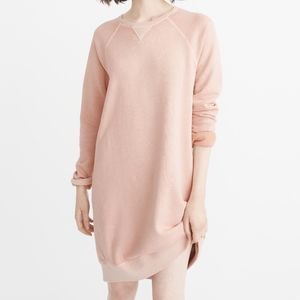 Cute Abercrombie pink sweatshirt dress